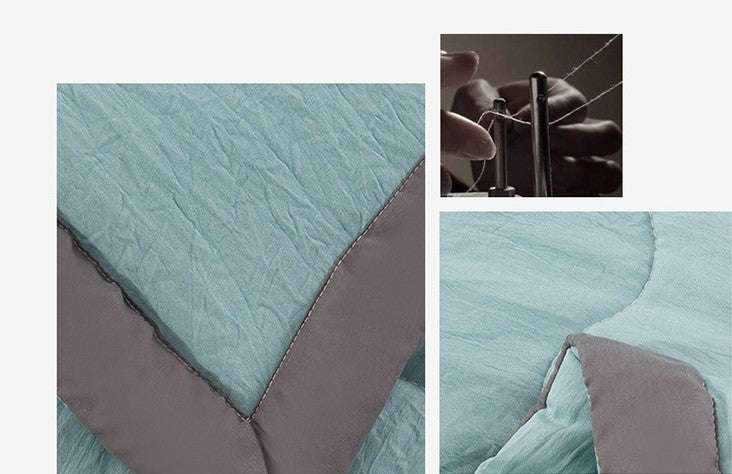 Cotton Thin Summer Cool Quilt - Grey 180*220