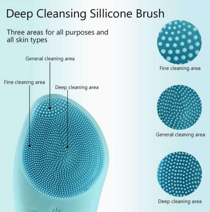 Silico facial Brush