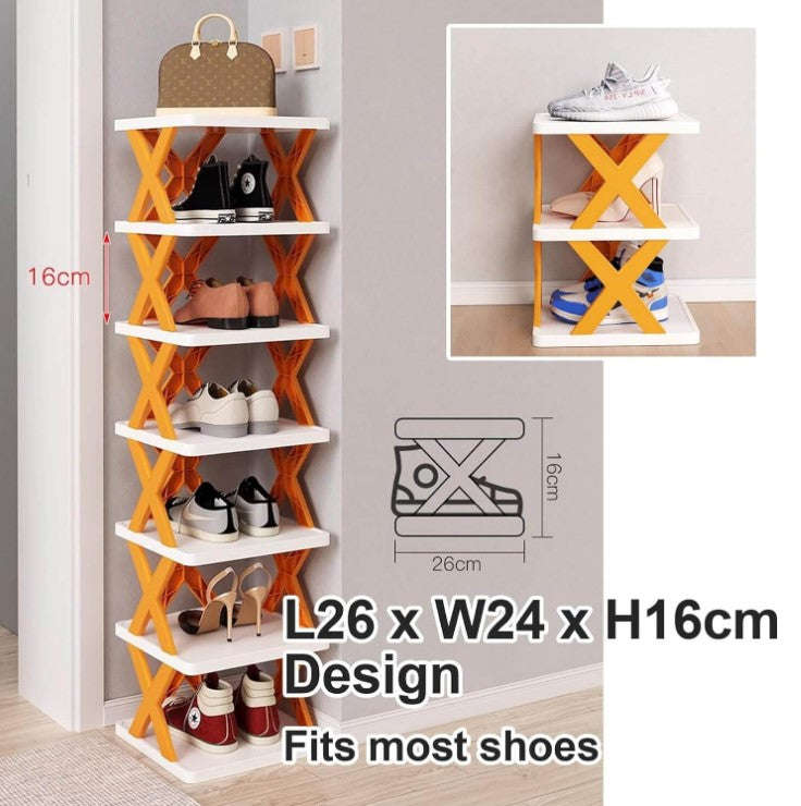 6 Tier Shoe Portable Storage Rack Organizer