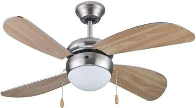 Goldair 4-Blade Ceiling Fan with Light, 42-Inch Size