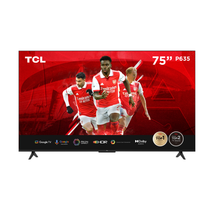 TCL TV, 75 4K G TV 60HZ HDR - 75P635