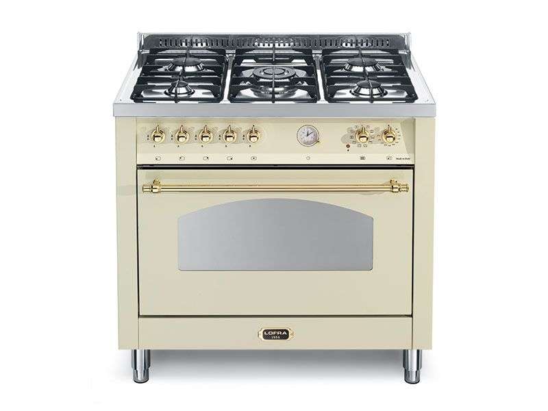Lofra | Gas Kitchen | DOLCEVITA 90 | AVORIO | RBIG96MFT/Ci
