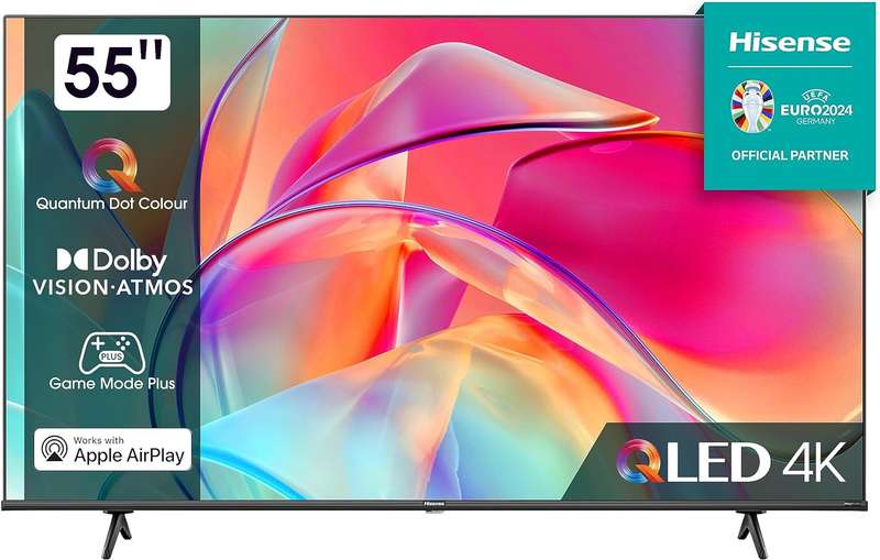 Hisense TV, 55 4K QLED Smart - 55E7K