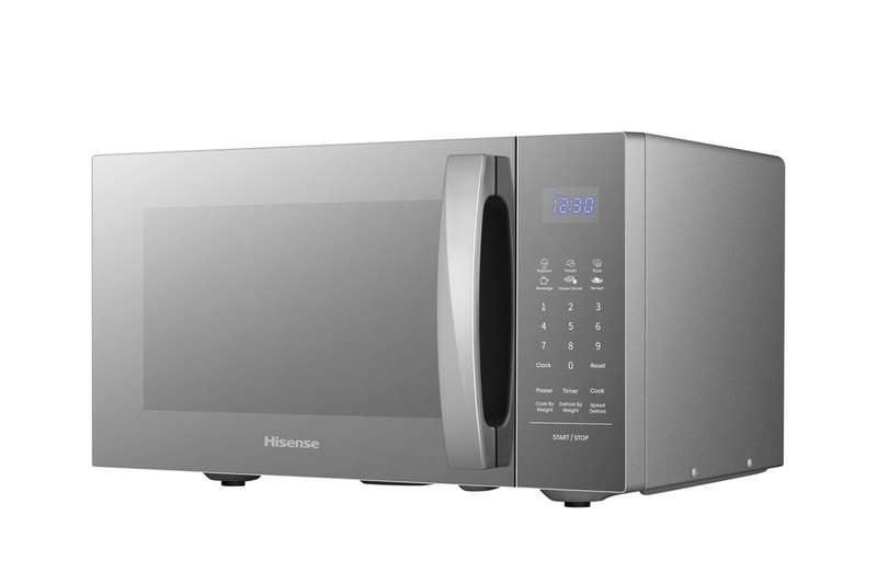 Hisense 26L Microwave Oven, Digital Control, Glass Silver Housing-H26MOS5H