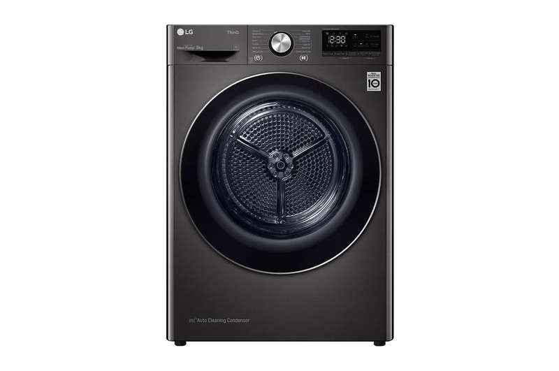 LG 9Kg Tumble Dryer-RC90V9JV2W.ABLQESA