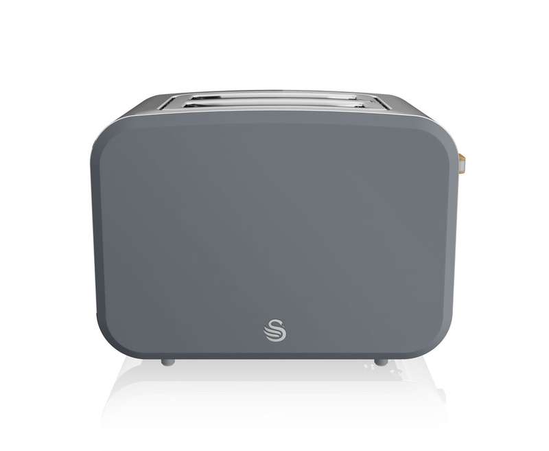 Swan Nordic 2 Slice S/S Toaster with Rubberised Finish-SNT2G