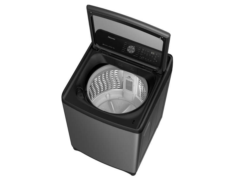 Hisense 16KG Top-Loading Washing Machine, 8 Automatic Programe, Titanium Silver-WT5T1825DT