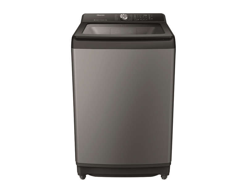 Hisense 16KG Top-Loading Washing Machine, 8 Automatic Programe, Titanium Silver-WT5T1825DT