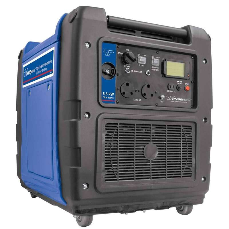 Tradepower - Inverter Generator - Blue 5.5kw