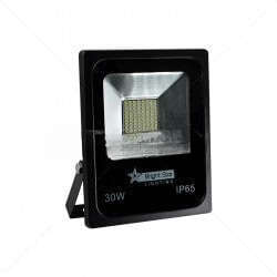 30W LED Floodlight  6000K Cool White, 2400 Lumens, IP65 Outdoor Light