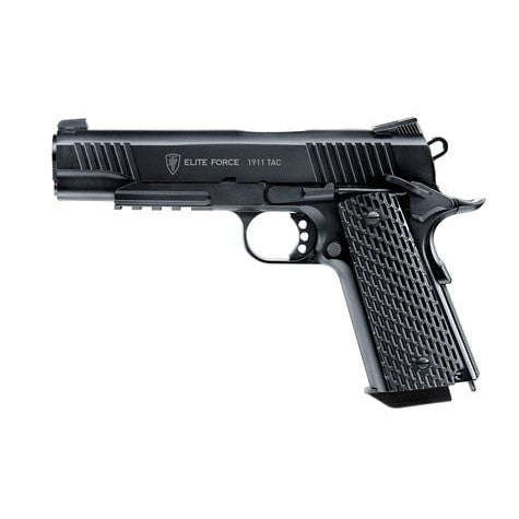 AIRSOFT PISTOL ELITE FORCE 1911 TAC CAL 6MM 100 BB