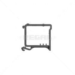 Ajax DIN Holder  DIN Rail Mounting Bracket for Fibra and PSU Modules