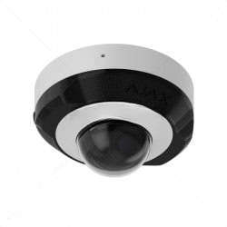 Ajax DomeCam Mini (5 MP / 2.8 mm)  Wired IP Camera with AI Object Detection