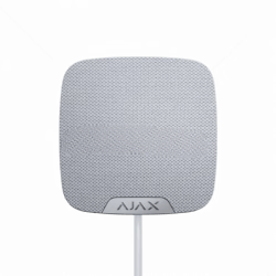 Ajax HomeSiren Fibra White  Wired Indoor Siren with LED Option