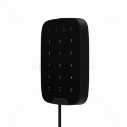 Ajax Keypad Fibra Black  Secure Wired Touch Keypad for Alarm Control