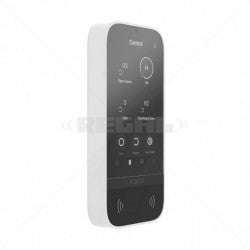 Ajax Keypad Touchscreen White - DESFire & BLE Authentication, 5-inch Screen