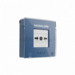 Ajax Manual Call Point (Blue) - Wireless Fire Alarm Activation