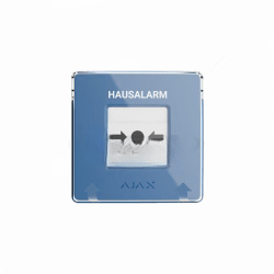 Ajax Manual Call Point (Blue) - Wireless Fire Alarm Activation