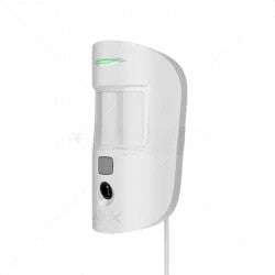 Ajax MotionCam (PhOD) Fibra White  Wired PIR Motion Detector with Photo Verification