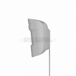 Ajax MotionProtect Plus Fibra White  Dual-Technology PIR Sensor for Enhanced Security