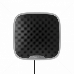 Ajax StreetSiren Fibra Black - High-Performance Wired Outdoor Siren