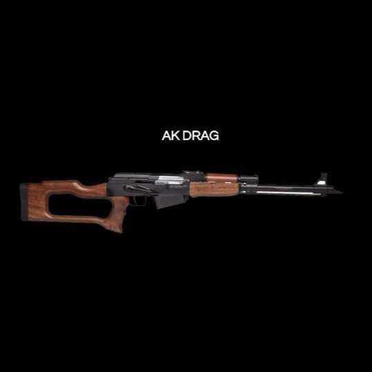 Daglioglu AK Drag Blank/Pepper Rifle 2 Mags + Strap (Full-Semi Auto|15+1|9mm PAK) - GSA