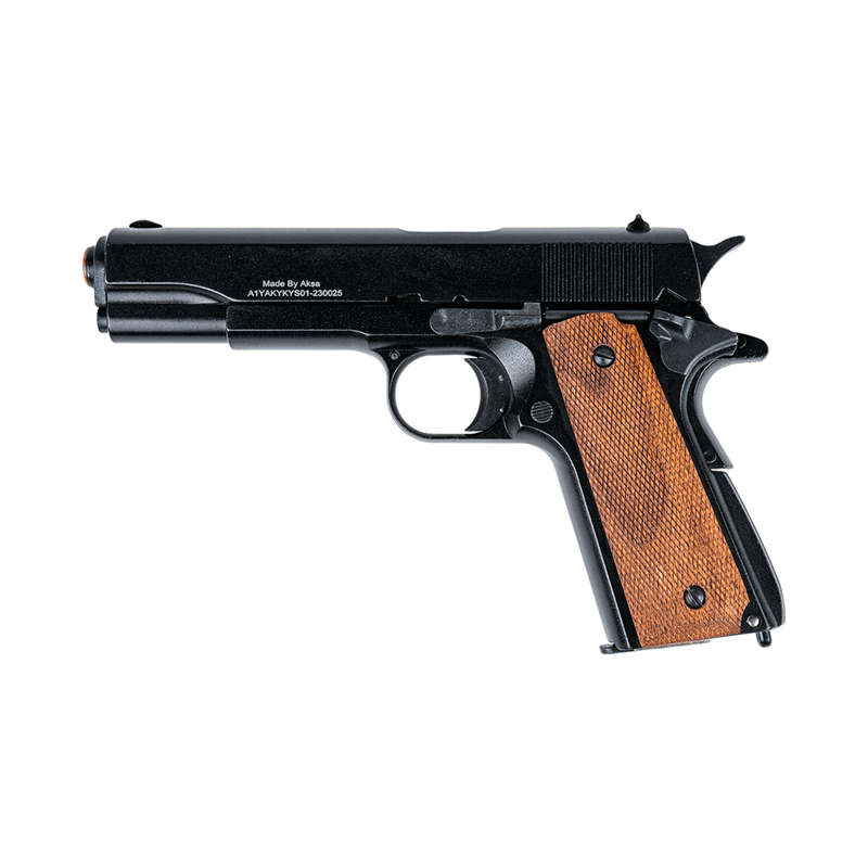 AKSA AK1911 Black|Brown Blank/Pepper Gun (Semi Auto|9+1|9mm PAK)