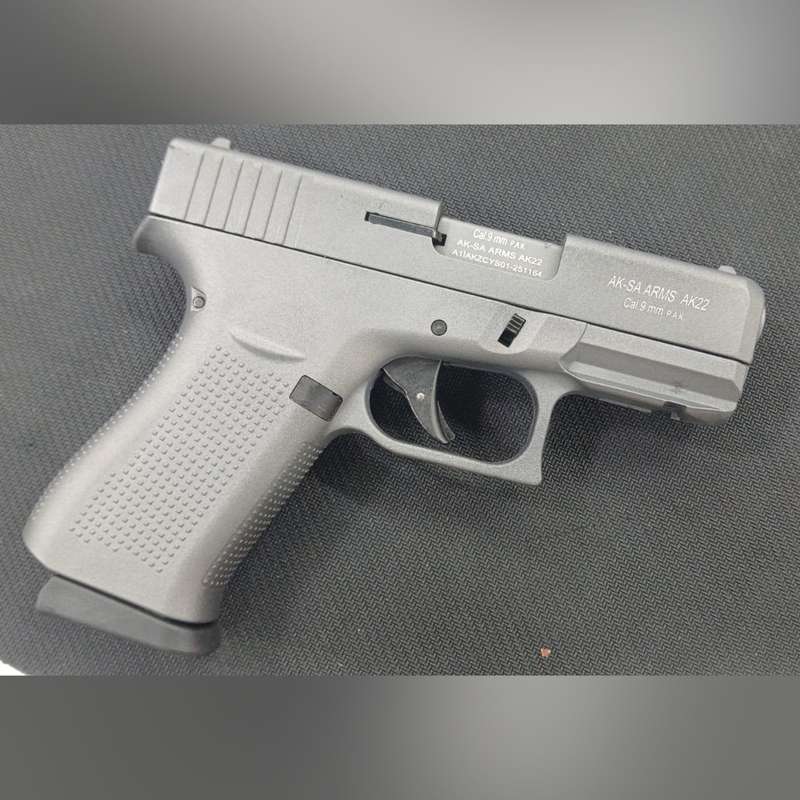 AKSA AK22 Fumed Glock Blank/Pepper Gun (Semi Auto|10+1|9mm PAK)