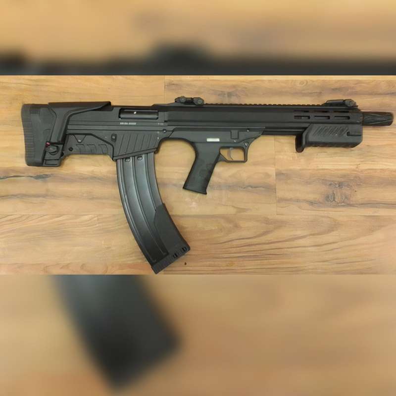 AKSA ARMS T12 BullPup Blank/Pepper Shotgun (Semi Auto|10+1|9mm Pak(12G) - GSA