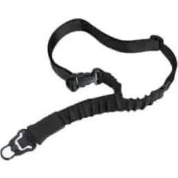 Amomax Single Point Sling W/Mesh Hook Black AM-SS03BK