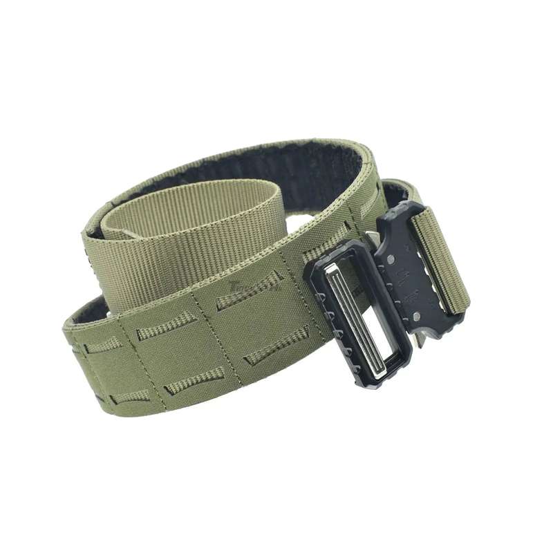 Amomax Greyhawk 1.75 Double Molle Tactical Belt (Ranger Green)