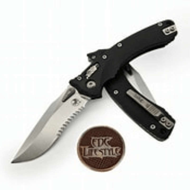 Amphibian RAM LOK STW STD Fluted BK Knife 137RL-11FLGTBK