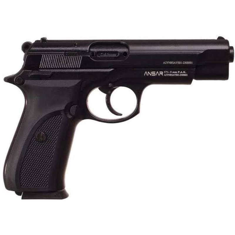 Sur Ansar 571 Black Blank/Pepper Gun (Semi Auto|14+1|9mm PAK)