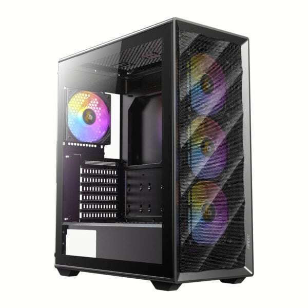 Antec AX85 ATX ARGB Mid-Tower Gaming Chassis  Black