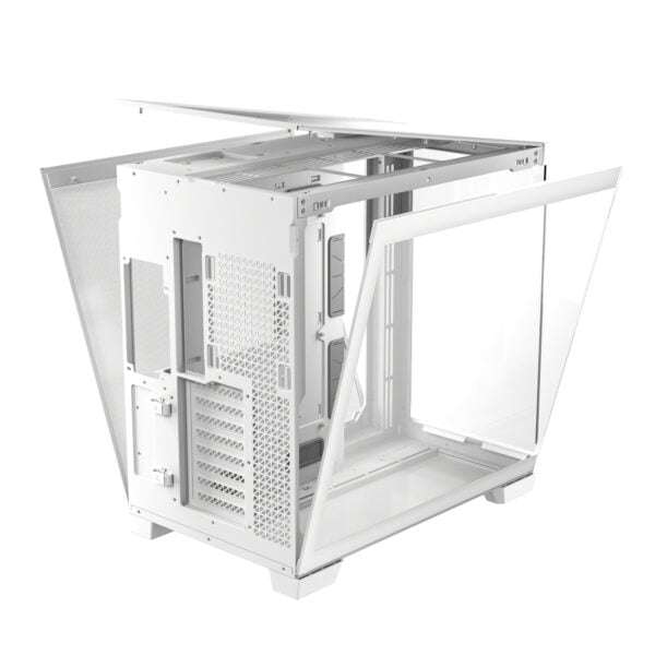 Antec C8 Aluminium White E-ATX Dual Chamber Gaming Chassis  White