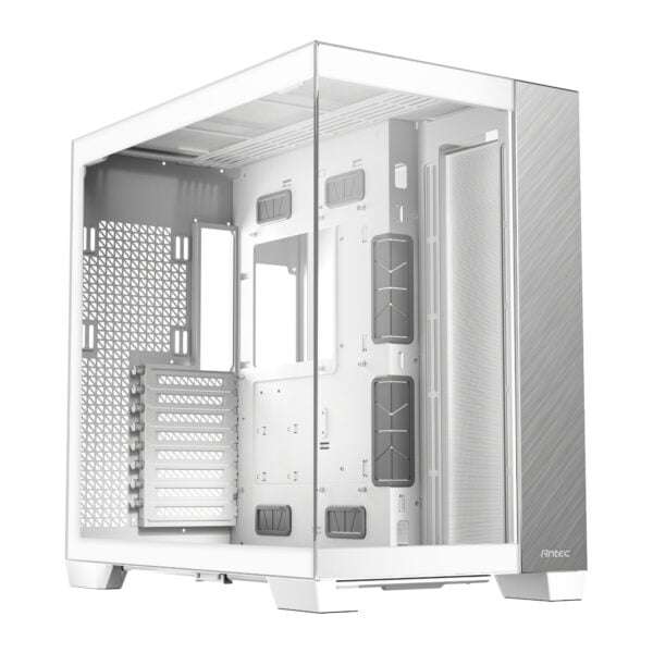 Antec C8 Aluminium White E-ATX Dual Chamber Gaming Chassis  White