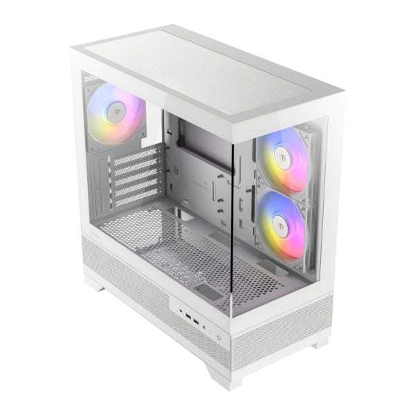 Antec CX500M Micro-ATX | ITX RGB Mini-Tower Gaming Chassis Type-C  White