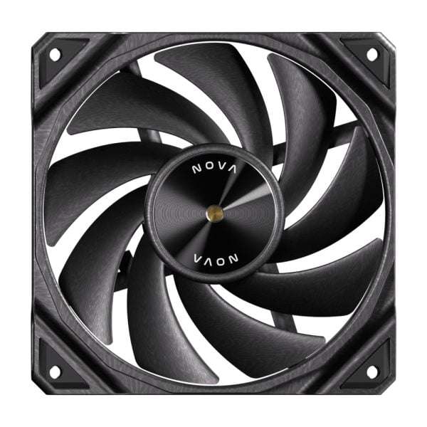 Antec NOVA 120 PWM Fan 3 Pack with Speed Controller  Black