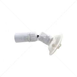 White Armed Status LED Light  Visual Alarm or Output Indicator