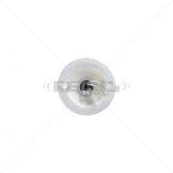 White Armed Status LED Light  Visual Alarm or Output Indicator