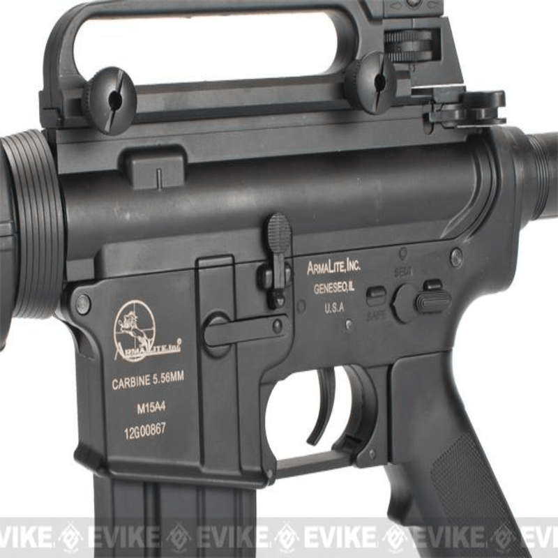 ASG 17391 Armalite M15A4 AEG Carbine Airsoft Rifle - 360 BB Rounds