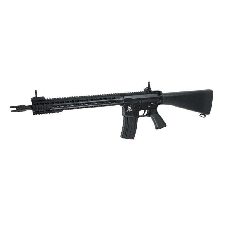 ASG Pl M15 Devil Spr 14.5 Inches Keymod Airsoft Rifle 18355