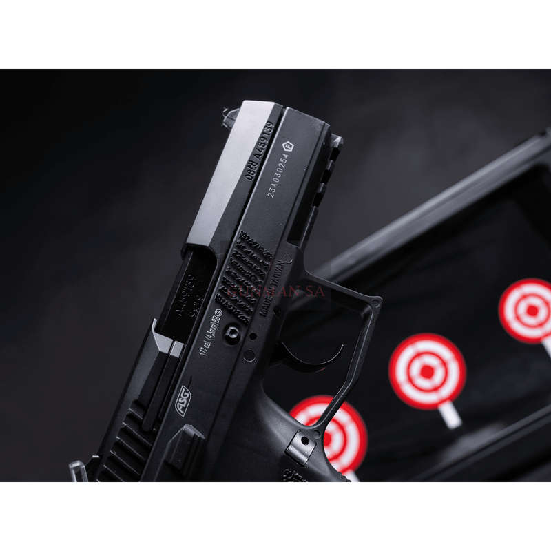 ASG CZ 75 P-07 DUTY Gas Gun (Semi Auto|NBB|CO2|20 Rounds|390 FPS|2.5J|4.5mm BB) 16726