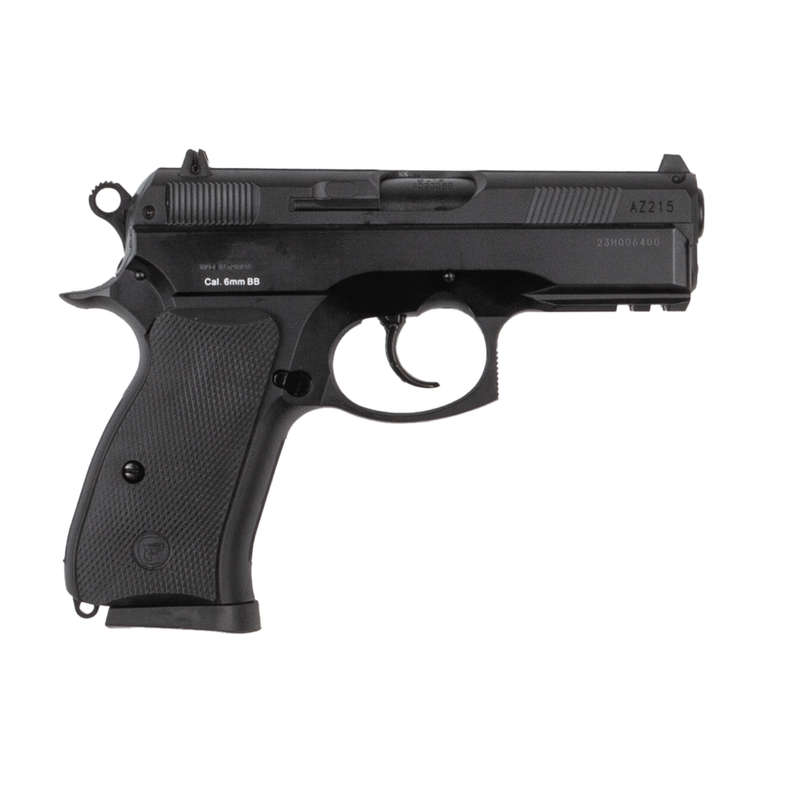 ASG CZ75 D Compact Gas Gun Combo (Semi Auto|NBB|CO2|17 Rounds|380 FPS|2.4J|4.5mm BB) 16086