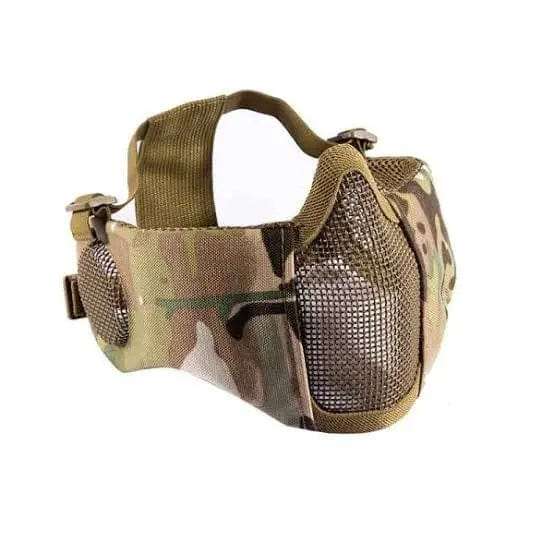 ASG Metal Airsoft Camo Mesh Mask 19235