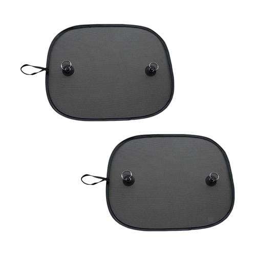 Autoworx 2 Piece Side Window Sun Screen Mesh - UV Protection for Your Vehicle