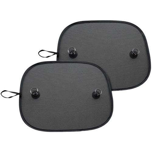 Autoworx 2 Piece Side Window Sun Screen Mesh - UV Protection for Your Vehicle