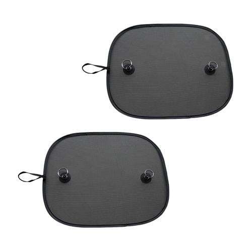 Autoworx 2 Piece Side Window Sun Screen Mesh - UV Protection for Your Vehicle