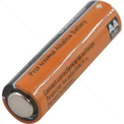 Battery - 1.5V AA Duracell Alkaline Each Part No: BA01-2