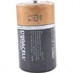 Battery - 1.5V Size D Duracell Torch 61mm x 33mm Per Each Part No: BA28-3